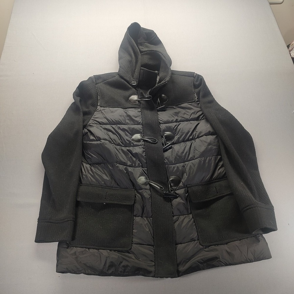 Land's end Women's Black Winter Coat Size Large